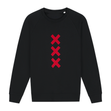 Afbeelding in Gallery-weergave laden, XXX Amsterdam Black (Red) - Sweater