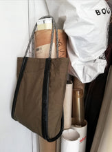 Afbeelding in Gallery-weergave laden, Boodschappentas Recycled Military Canvas