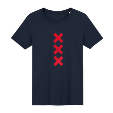 Load image into Gallery viewer, Amsterdam Navy (Red) - Children's T-shirt