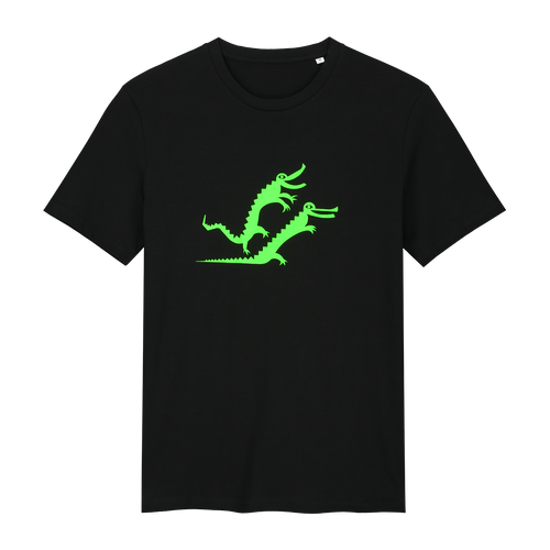 Loenatix Croco Stairs T-shirt Krokodil T-shirt Alligator T-shirt Voorkant