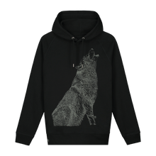 Afbeelding in Gallery-weergave laden, Howling Wolf Glow In The Dark - Hoodie