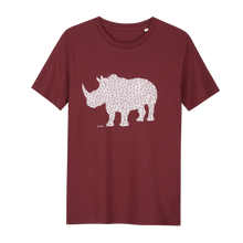 Load image into Gallery viewer, Rhino Burgundy - T-shirt