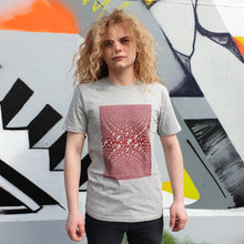 Load image into Gallery viewer, Tjonge Jonge - Loenatix Organic Cotton Fairtrade T-shirt Graphic T-shirt color Grey on Model