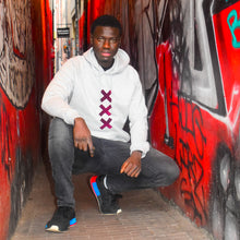 Load image into Gallery viewer, XXX Amsterdam Grey (Burgundy) - Hoodie