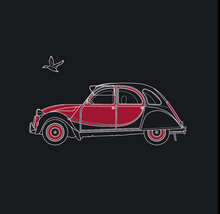 Load image into Gallery viewer, Okimono Eend2 Citroen 2CV Classic Car Art Design Close-Up