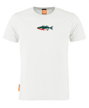 Load image into Gallery viewer, Okimono Little Hero Stekelbaars Stickleback Fish T-shirt Round neck T-shirt