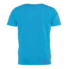 Load image into Gallery viewer, Okimono Missing Dots Blue Backside T-shirt