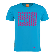 Load image into Gallery viewer, Okimono Missing Dots Blue Graphic T-shirt Round neck T-shirt