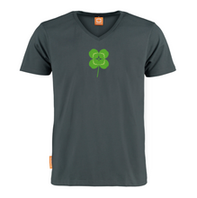 Load image into Gallery viewer, Okimono One4Luck Lucky Clover Klavertje 4 Vier Graphic T-shirt V-neck T-shirt