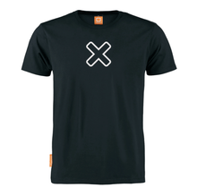 Afbeelding in Gallery-weergave laden, Okimono X Black Round neck T-shirt