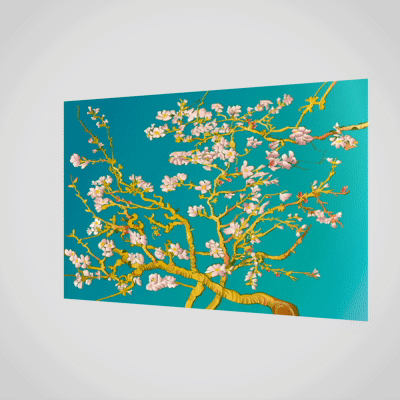3D Postcard Almond Blossom