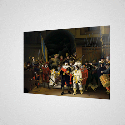 3D Magnet The Night Watch By Rembrandt Van Rijn