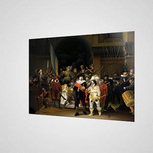 3D Postcard The Night Watch By Rembrandt Van Rijn