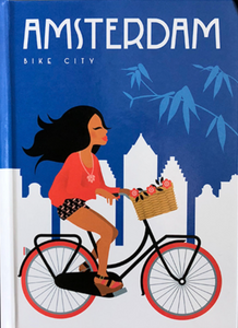 Notebook Amsterdam Bike Girl