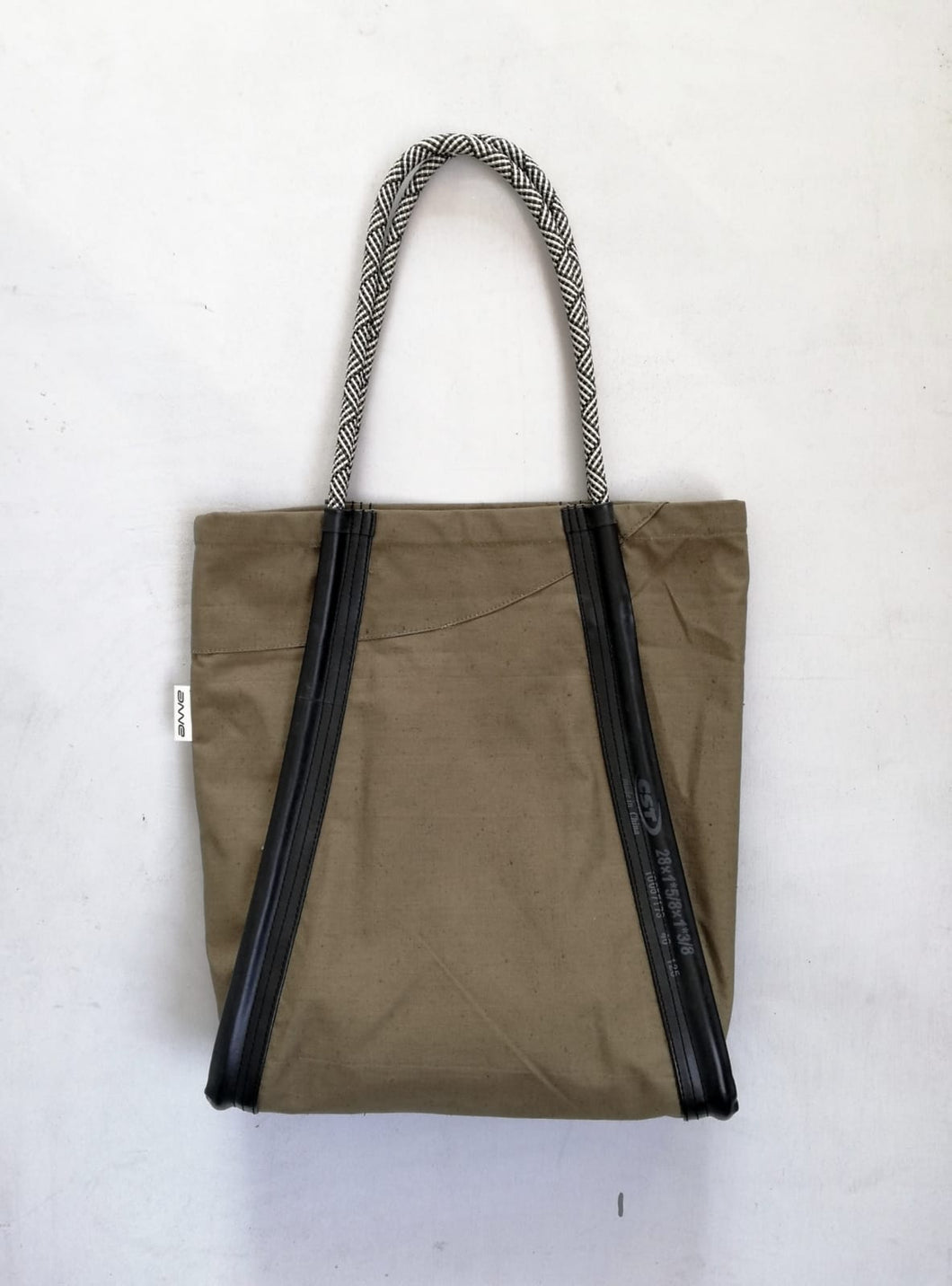 Shopping Bag Recycled Military Canvas