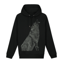 Load image into Gallery viewer, Howling Wolf Glow In The Dark - Hoodie
