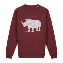 Load image into Gallery viewer, Rhino Burgundy - Sweater

