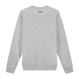 XXX Amsterdam Grey (Burgundy) Sweater - Backside Sweater