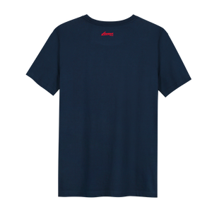 XXX Amsterdam Navy (Red) T-shirt - Backside T-shirt