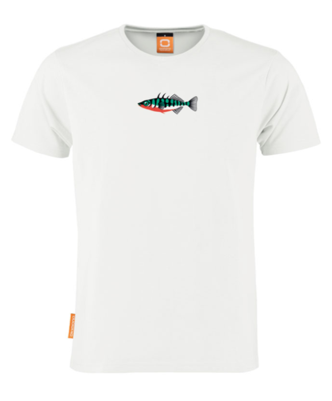 Okimono Little Hero Stekelbaars Stickleback Fish T-shirt Round neck T-shirt