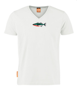 Okimono Little Hero Stekelbaars Stickleback Fish T-shirt V-neck T-shirt